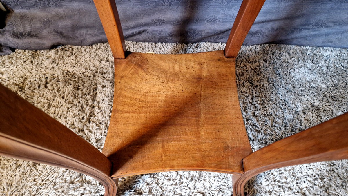 Walnut Side Table - Late 19th Century-photo-3