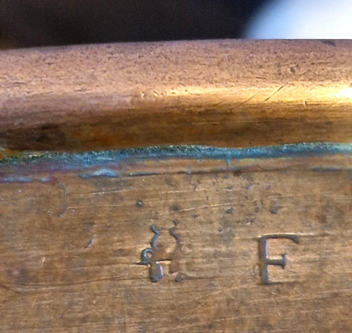 Bassine en cuivre fin XVIIIe-photo-5