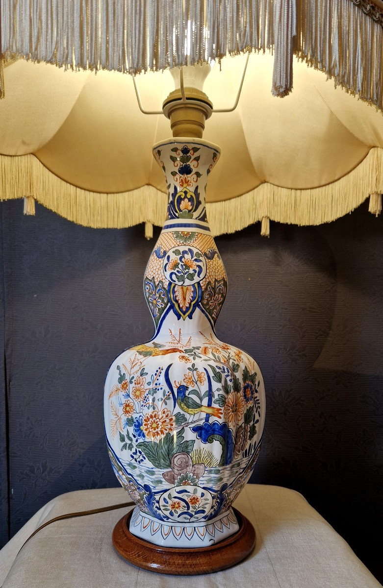 20th Century Earthenware Lamp-photo-2