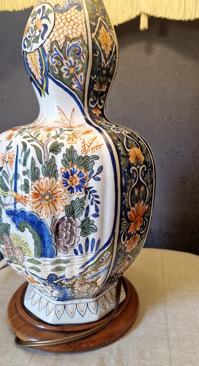 20th Century Earthenware Lamp-photo-6