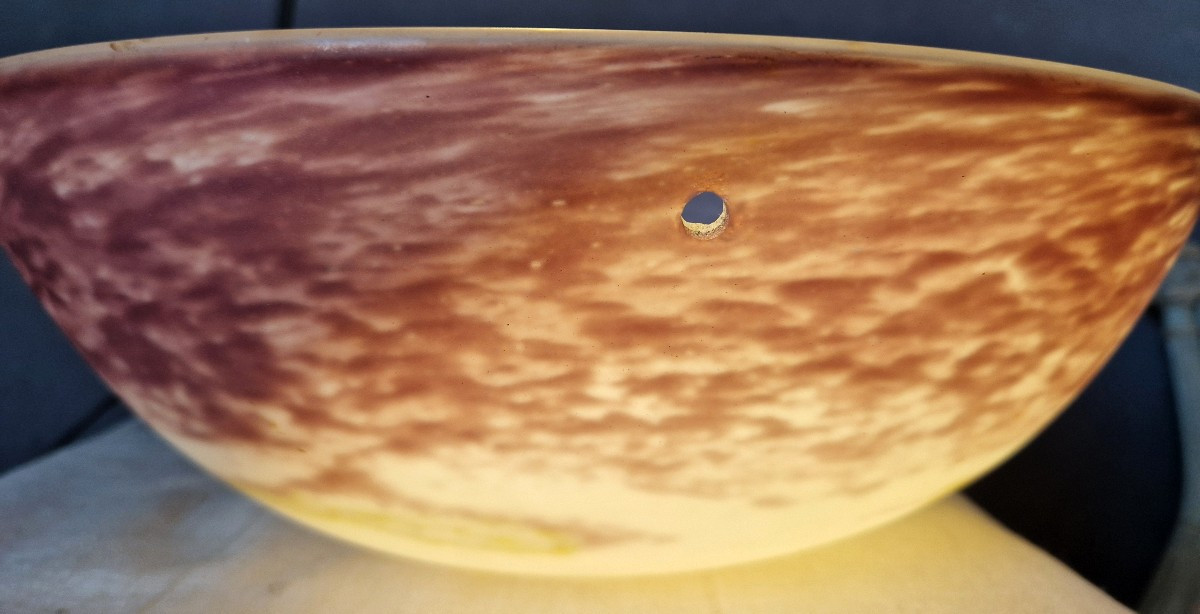 Glass Paste Basin XXth Century-photo-4