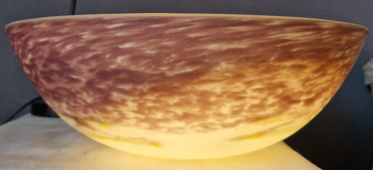 Glass Paste Basin XXth Century