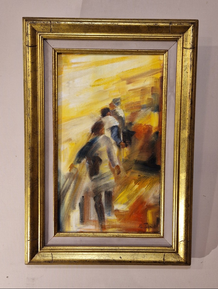 Silhouettes In Motion - école Contemporaine