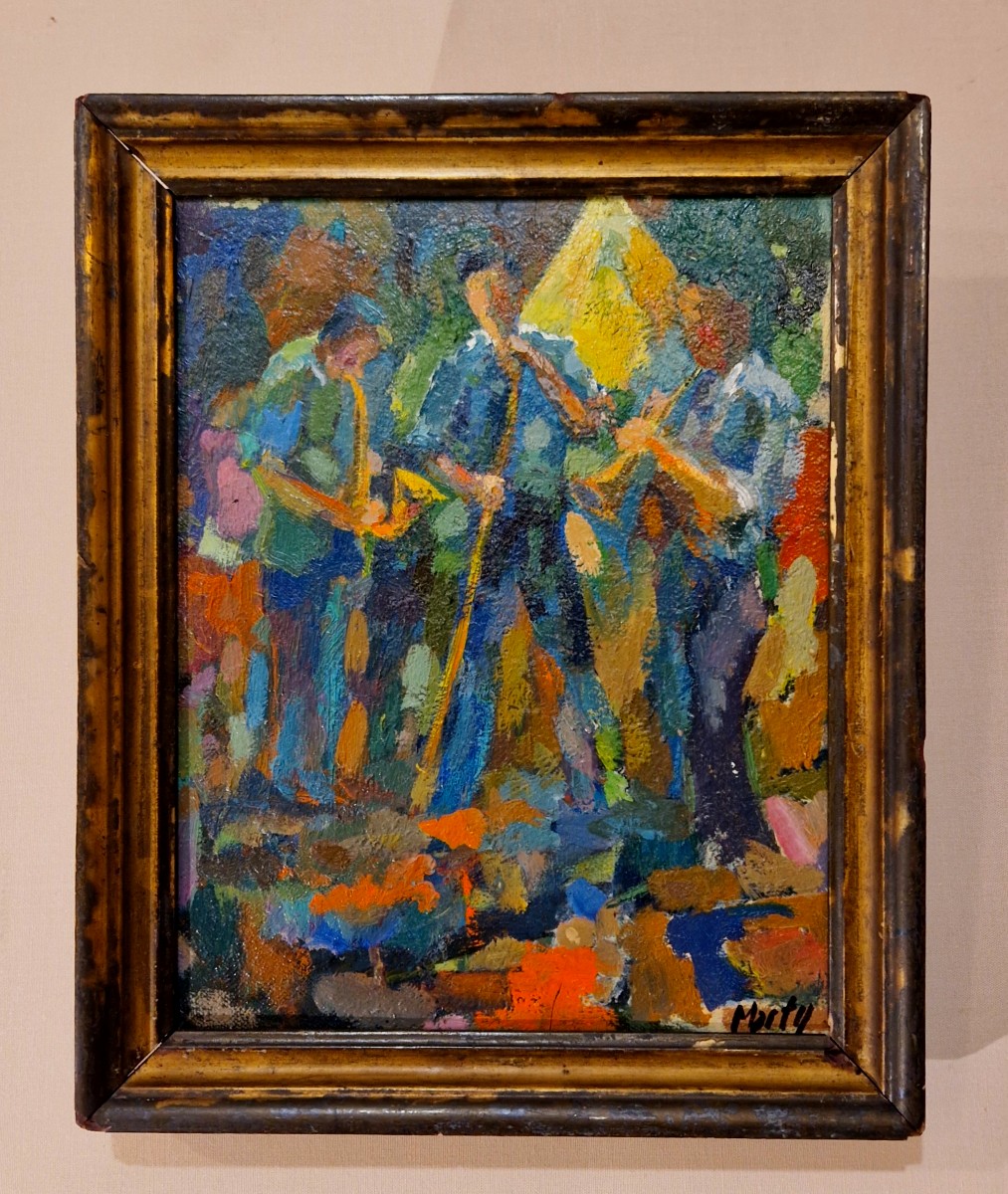 Trumpeters By Marty XXth Century-photo-2