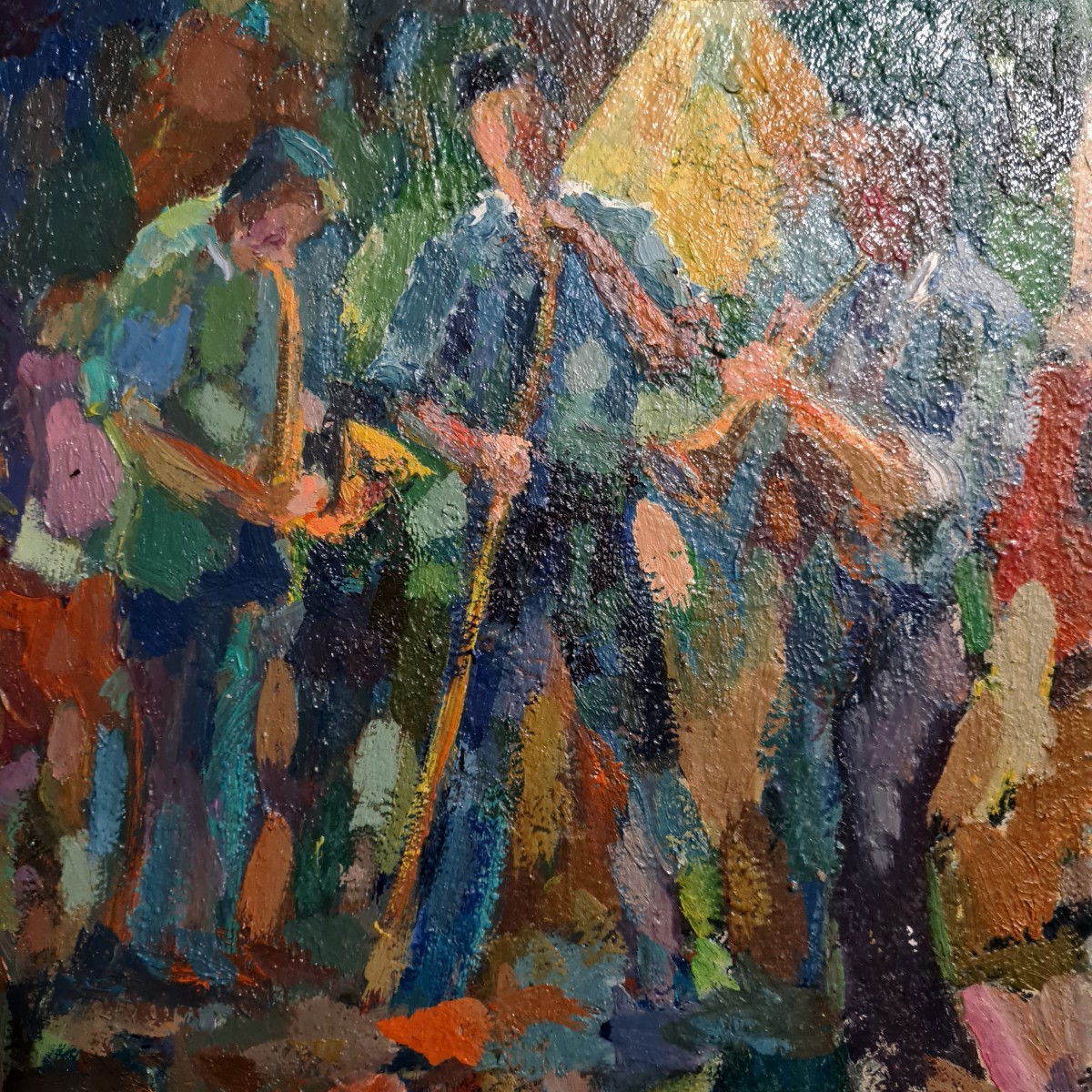 Trumpeters By Marty XXth Century-photo-3