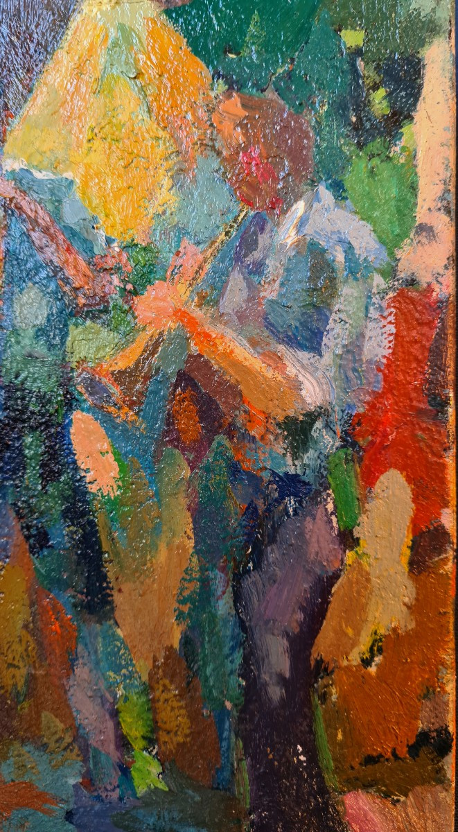 Trumpeters By Marty XXth Century-photo-2