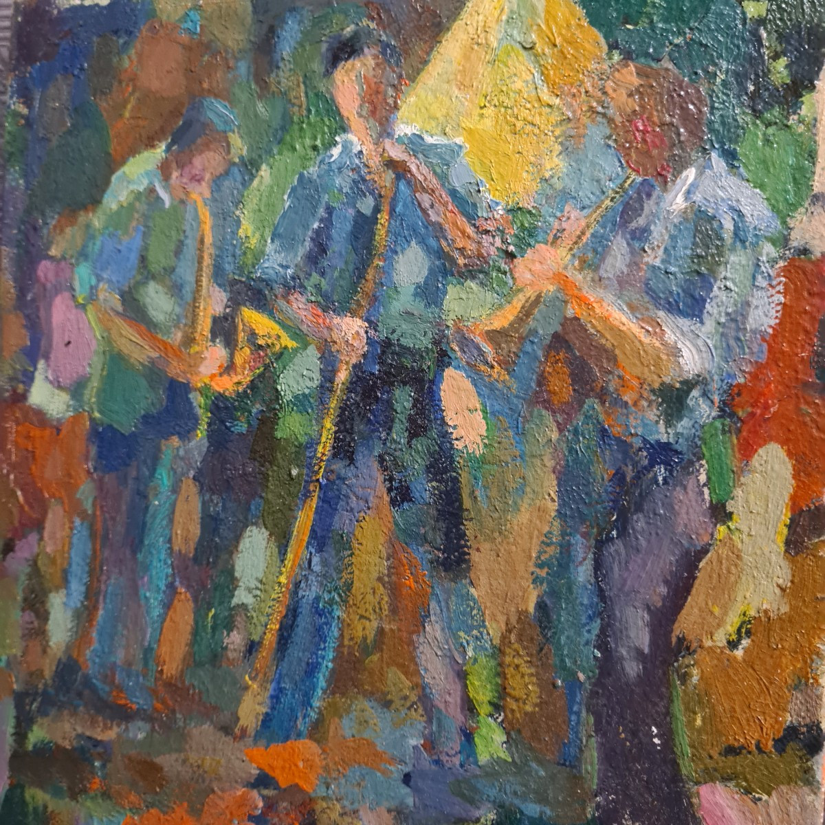 Trumpeters By Marty XXth Century-photo-3