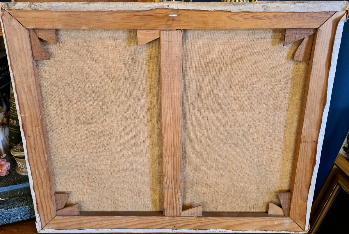 Alipio PÉREZ – Portrait de Toréador – Huile sur toile-photo-5