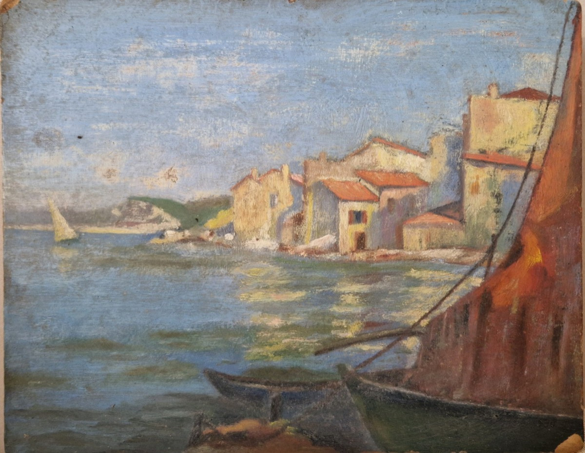 Voiliers Paysage Méridionale-photo-2