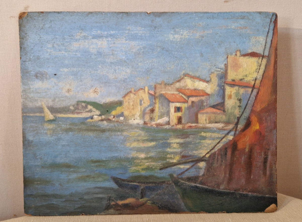 Voiliers Paysage Méridionale-photo-3