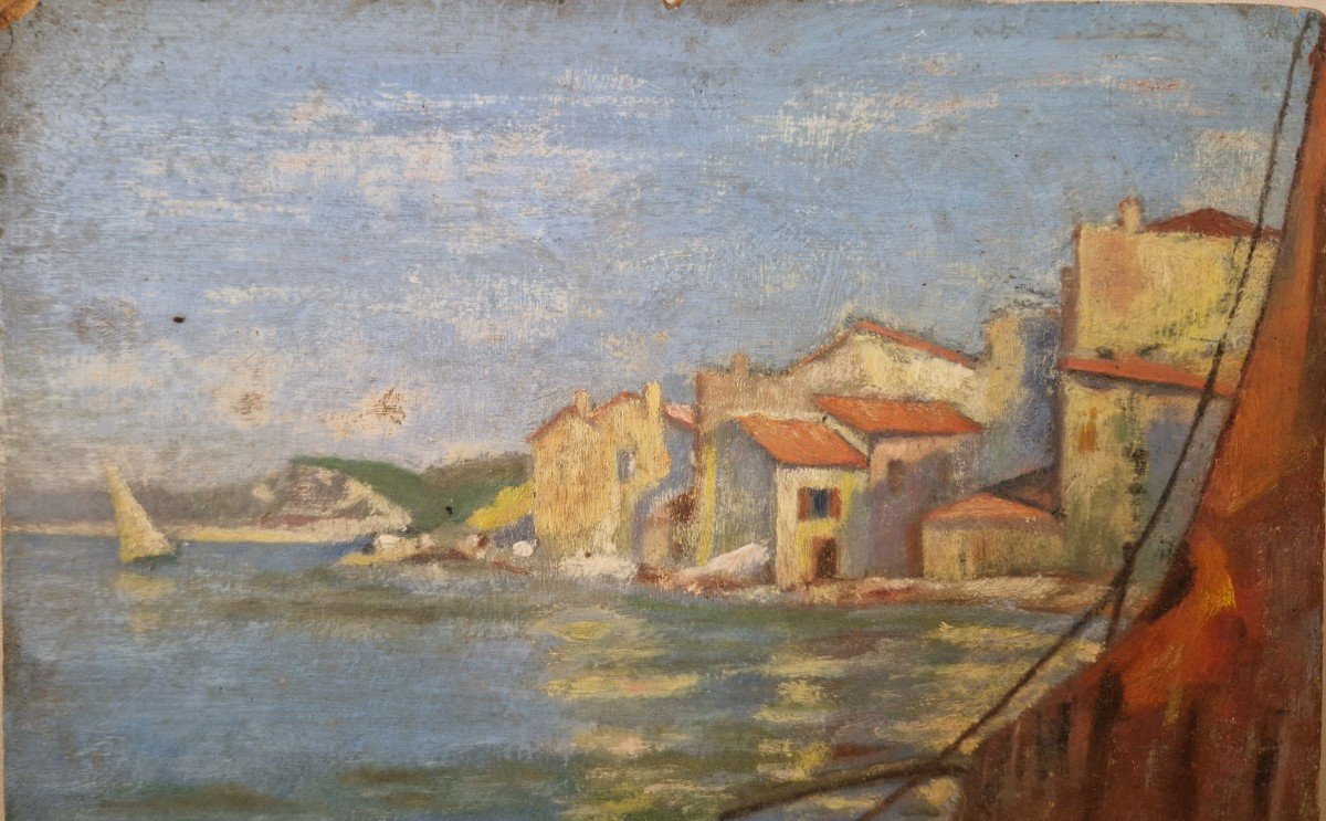 Voiliers Paysage Méridionale-photo-1