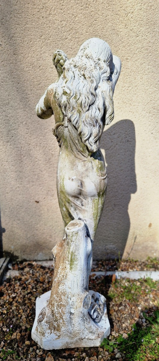 Large Garden Statue - 20th Century-photo-2