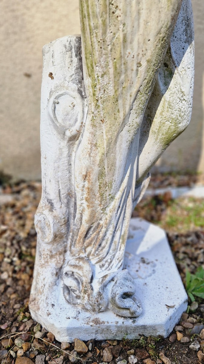 Large Garden Statue - 20th Century-photo-6