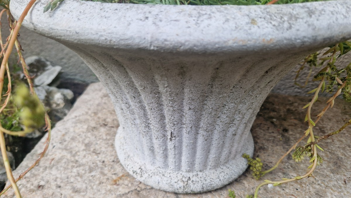 Paire vasques jardin XXe-photo-3