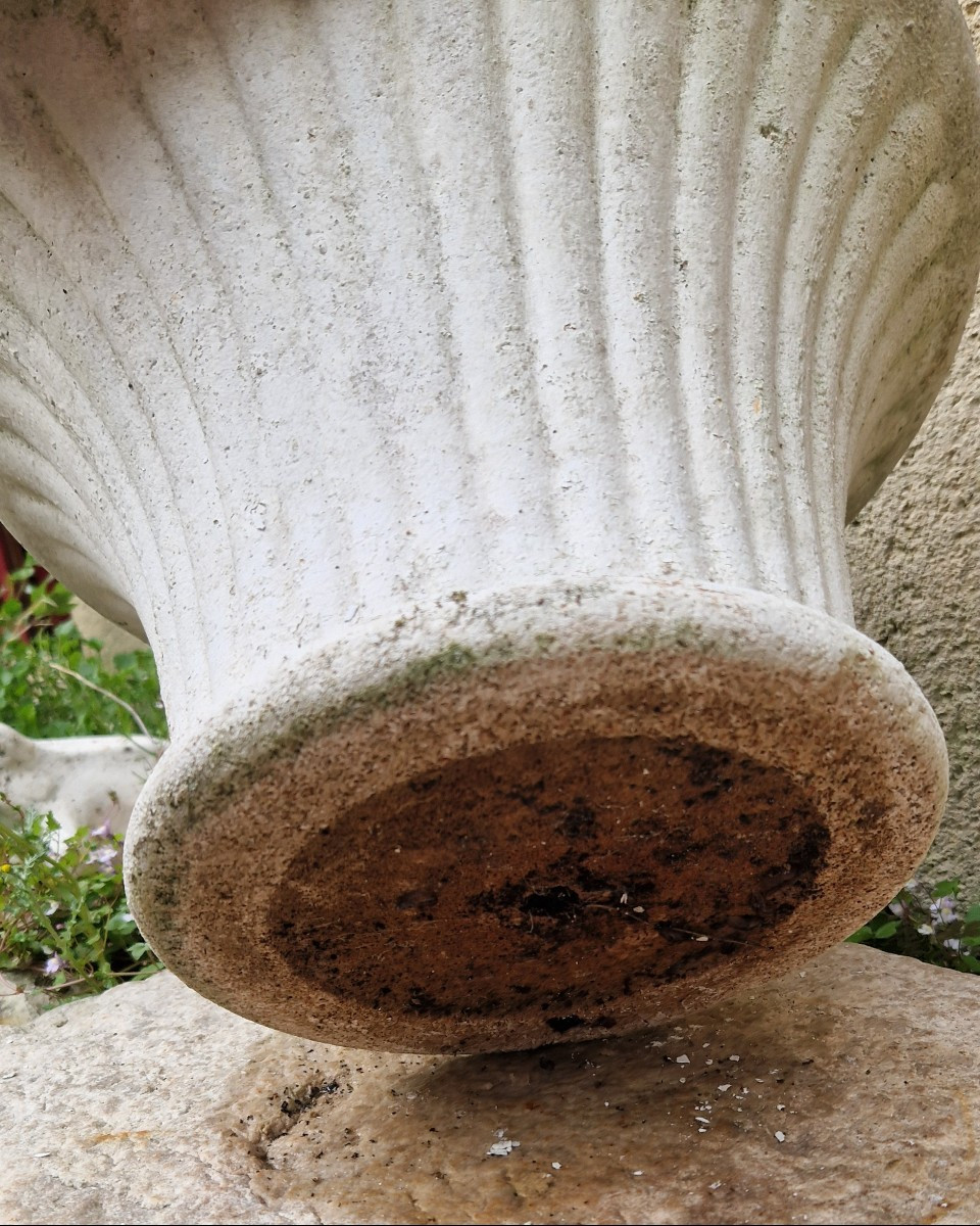 Paire vasques jardin XXe-photo-6