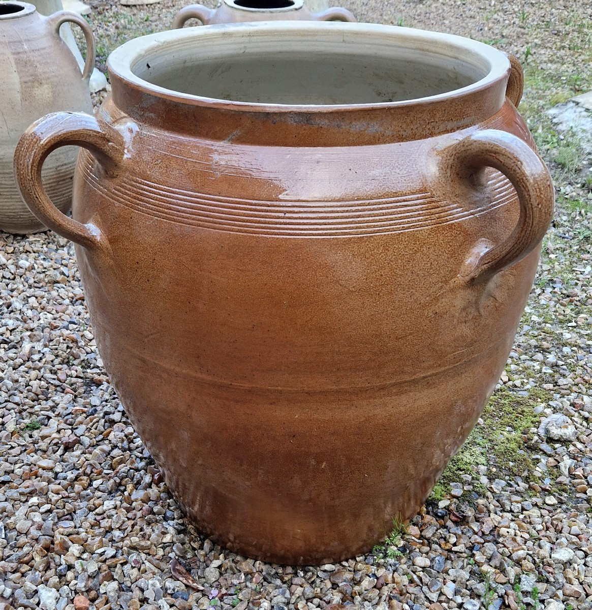 Jarre en grès -saloir- 100 litres- -photo-2
