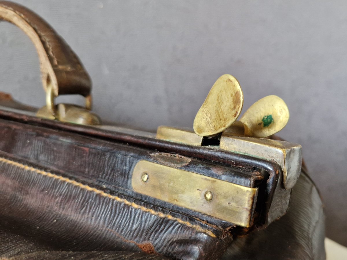 Sac de médecin en cuir-photo-3