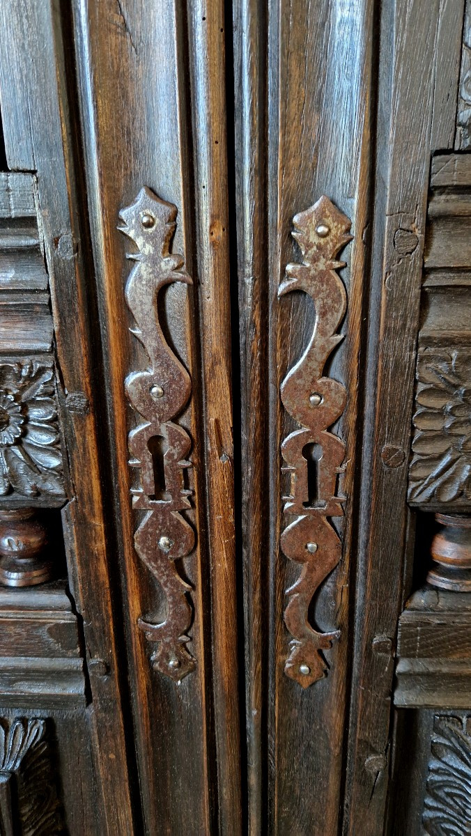18th/19th Century Woodwork - Pair Of Doors - Interior Ornamentation-photo-4