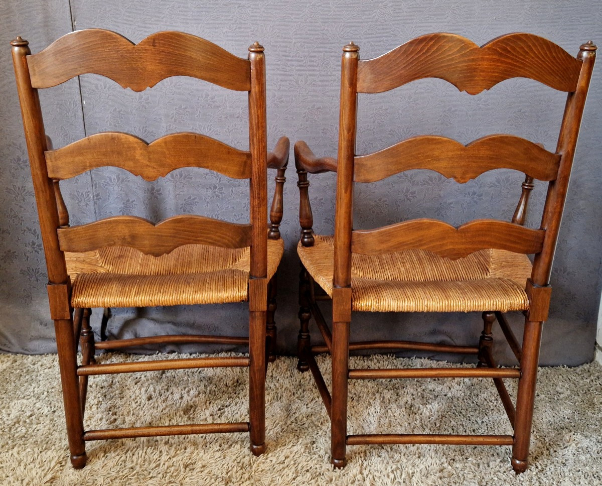 Paire de fauteuil de style provencale-photo-1