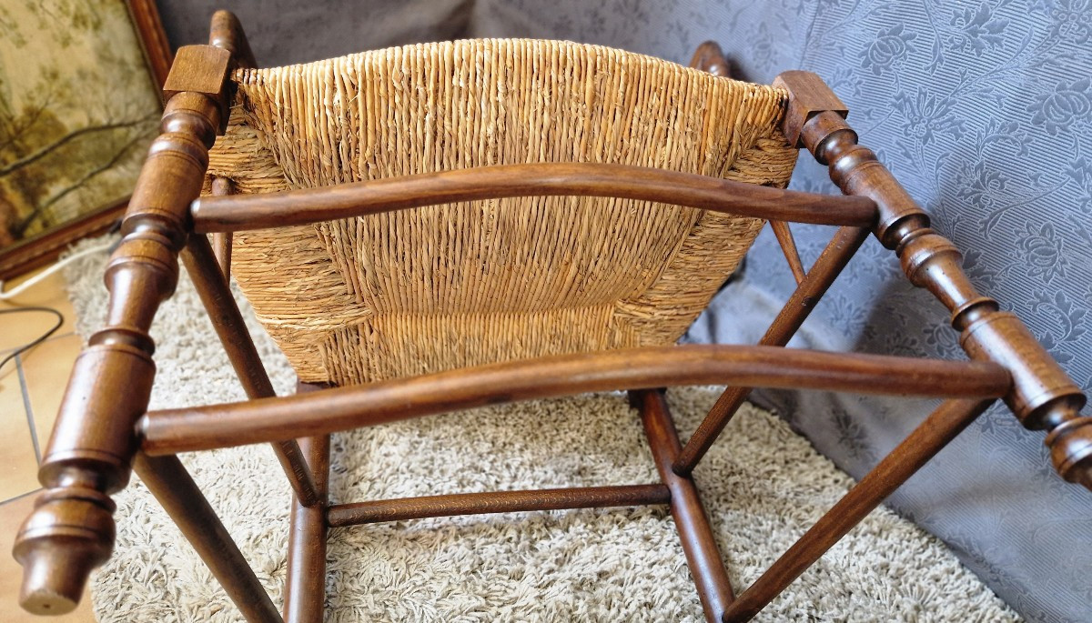 Paire de fauteuil de style provencale-photo-5