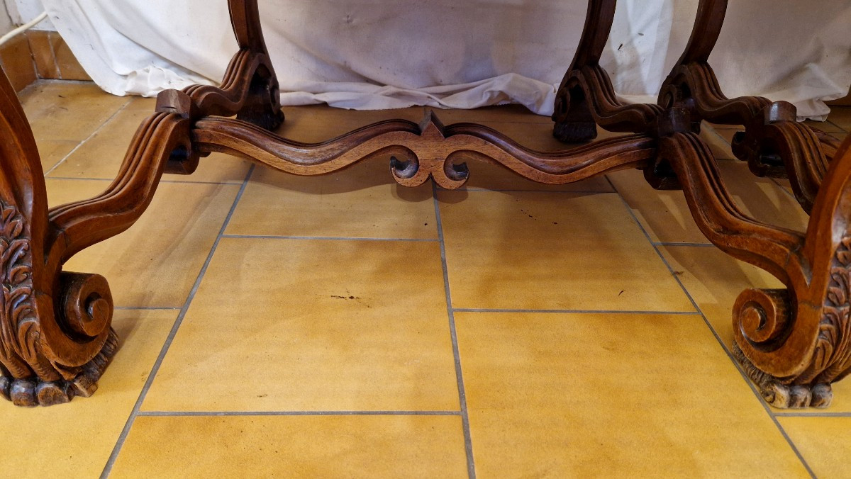 Paire De Fauteuils En Chêne XIXe -photo-5