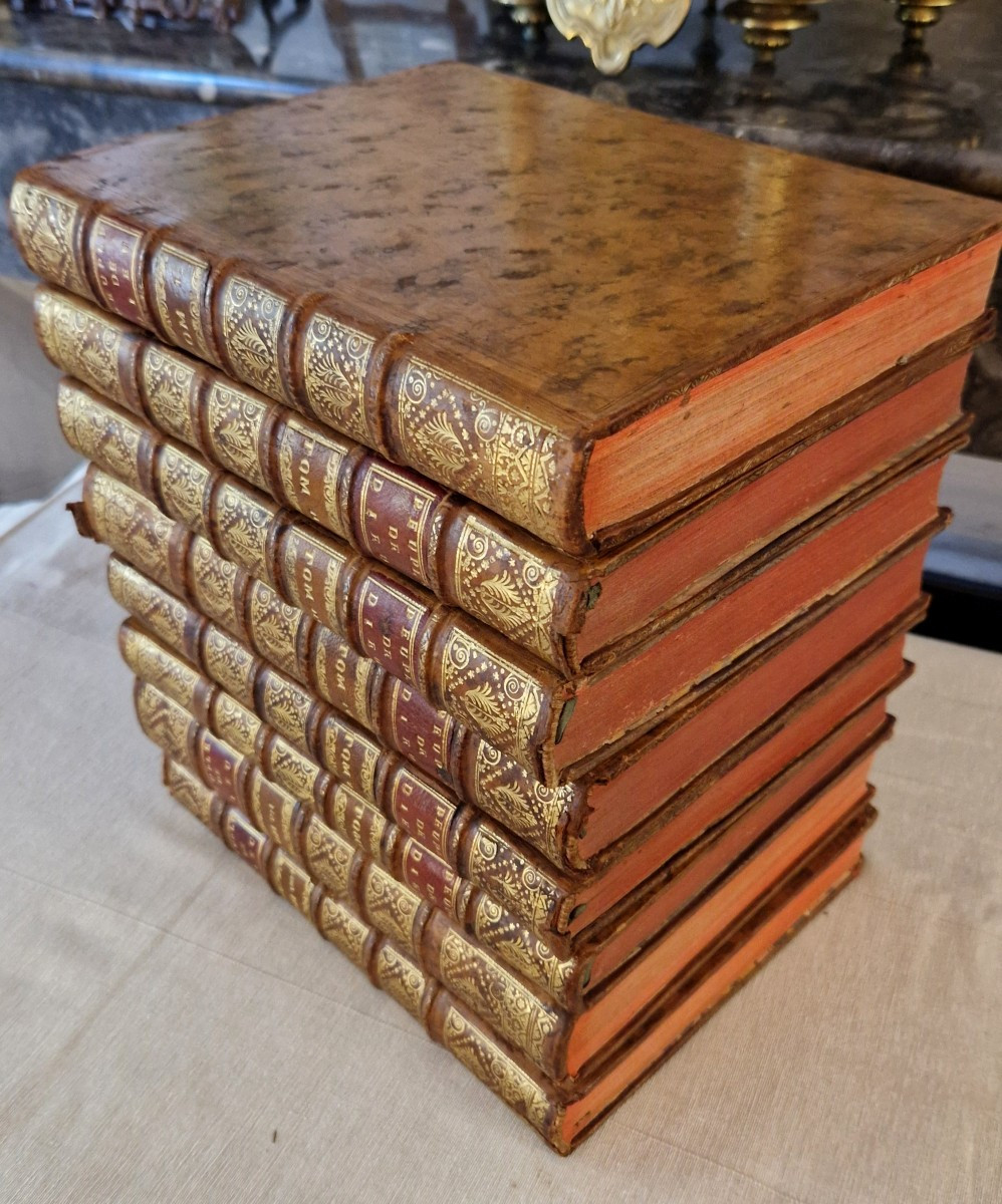 Isaac-Joseph BERRUYER – "Histoire du Peuple de Dieu" – 8 Volumes (XVIIIe)-photo-2
