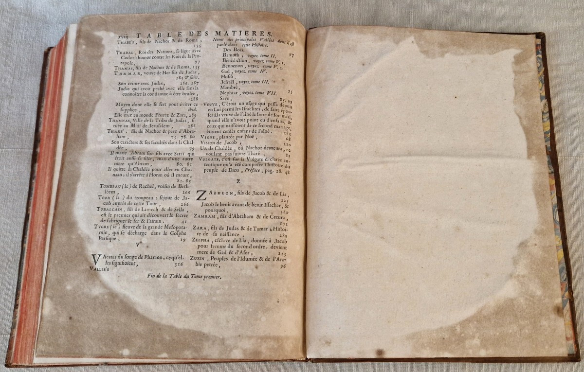 Isaac-Joseph BERRUYER – "Histoire du Peuple de Dieu" – 8 Volumes (XVIIIe)-photo-7