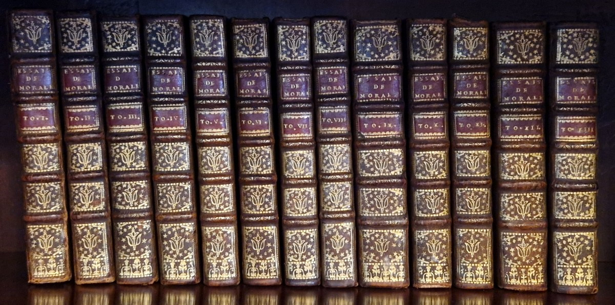 Pierre NICOLE – Essais de Morale – 13 Volumes – M.DCC.XV (1715)
