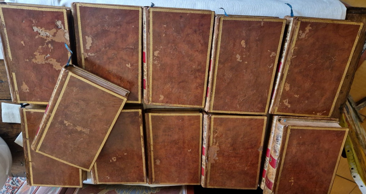 Bible By Marillier & Sacy - 12 Volumes - M.dcc. Lxxxix. 1789-photo-8