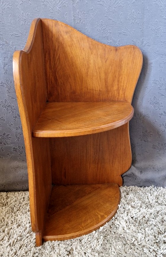 Small XXth Century Corner Cabinet-photo-3