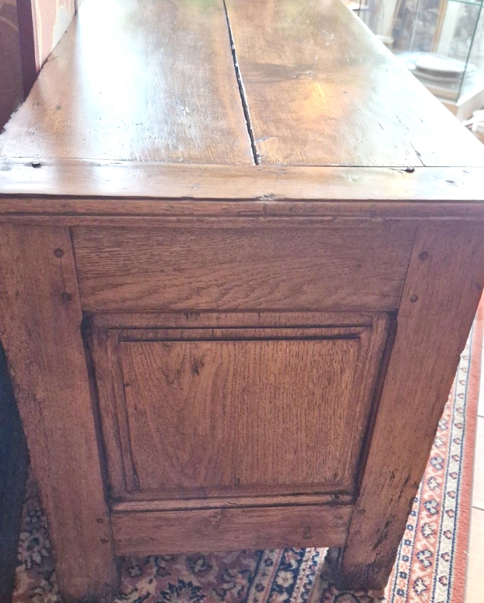 19th Century Oak Chest-photo-4