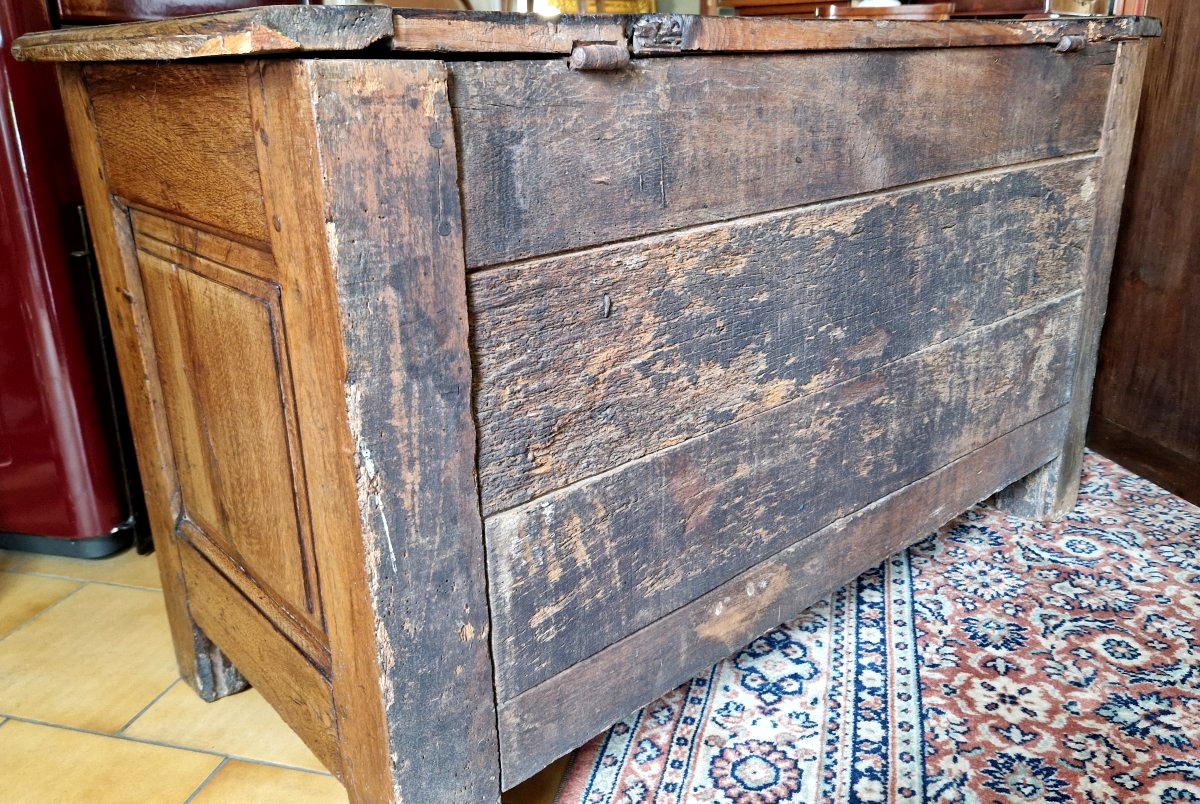 19th Century Oak Chest-photo-7
