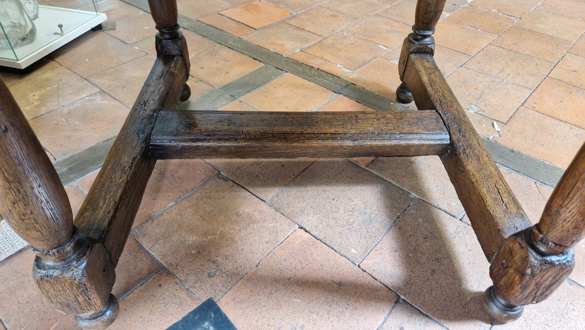 Early 19th Century Oak Table-photo-3