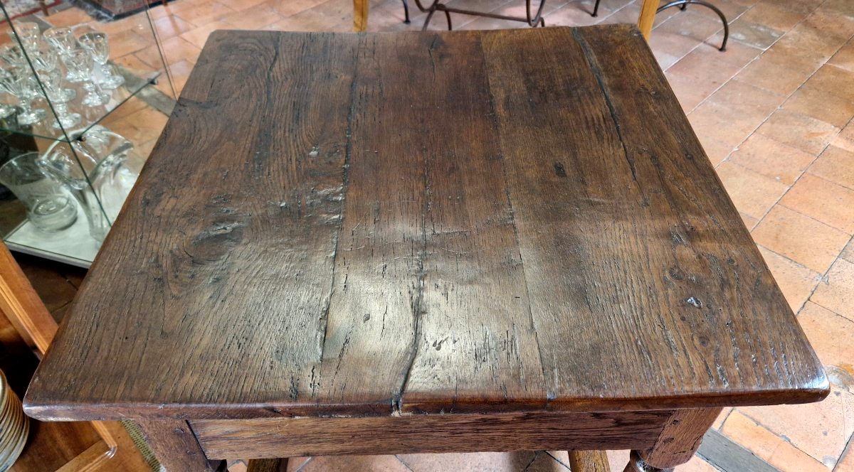 Early 19th Century Oak Table-photo-4