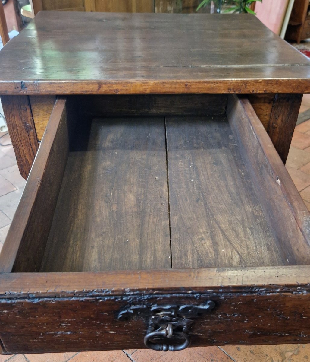 Table en chêne d'époque début XIXe -photo-7