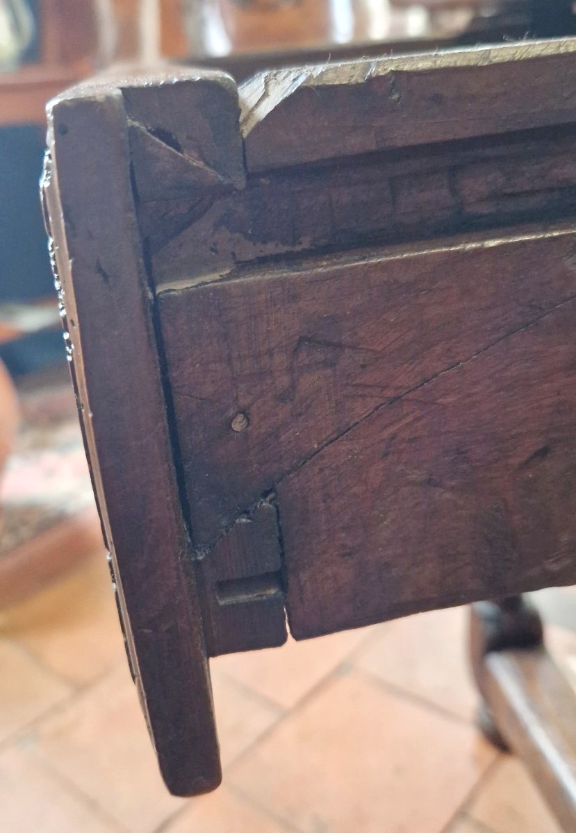Table en chêne d'époque début XIXe -photo-8
