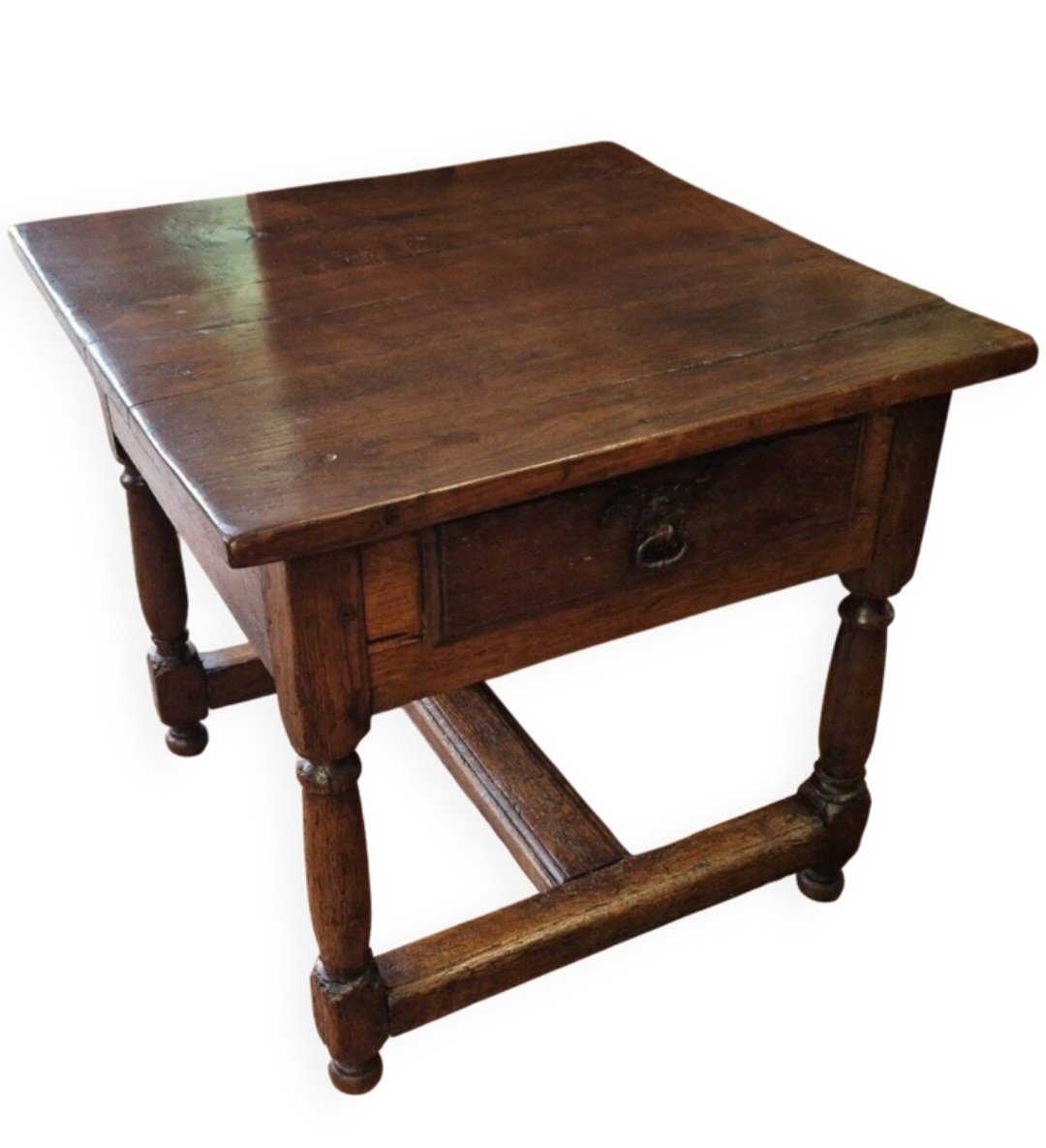 Table en chêne d'époque début XIXe 