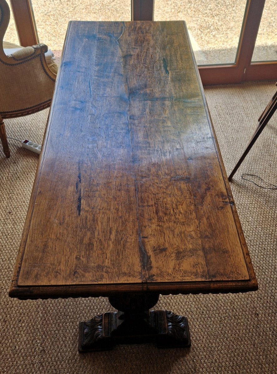 19th Century Renaissance Table-photo-4
