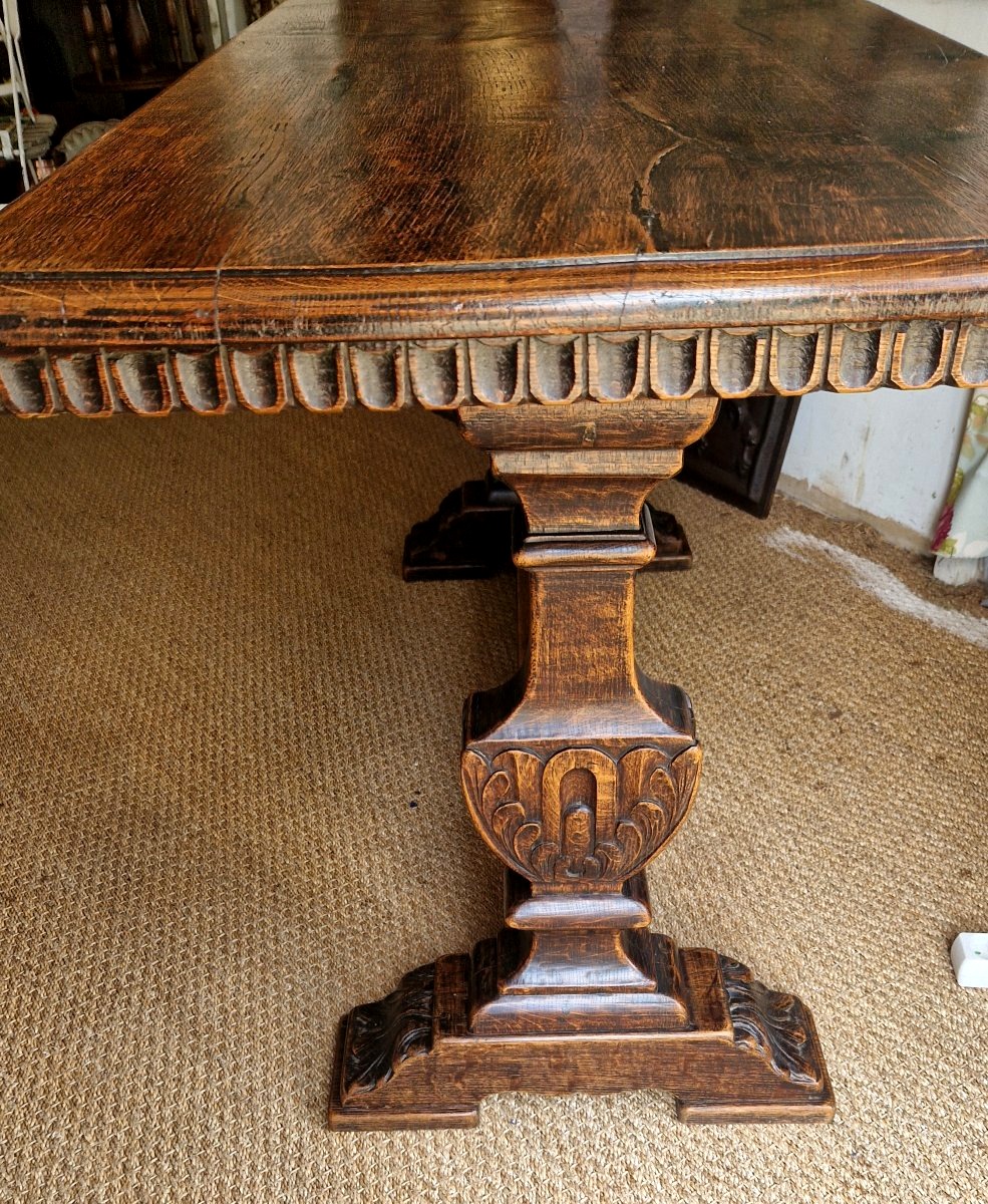 19th Century Renaissance Table-photo-4
