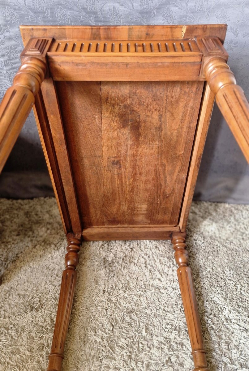 Walnut Desk Table, 20th Century-photo-6