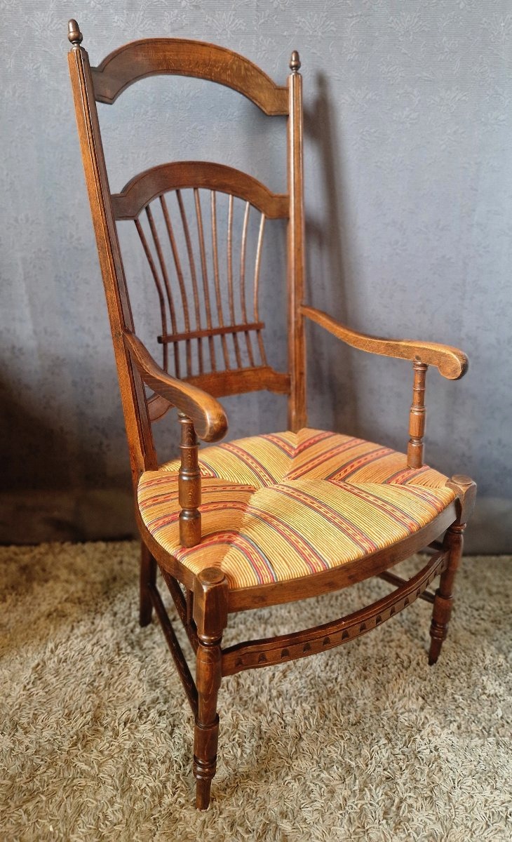 Fauteuil paillé Provençale 