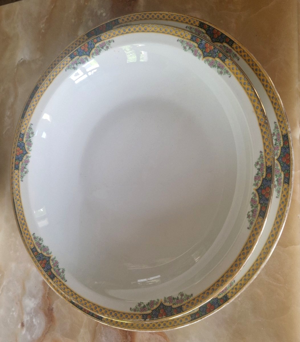  Service de Table en Porcelaine de LIMOGES – F. LEGRAND – Circa 1920-photo-7