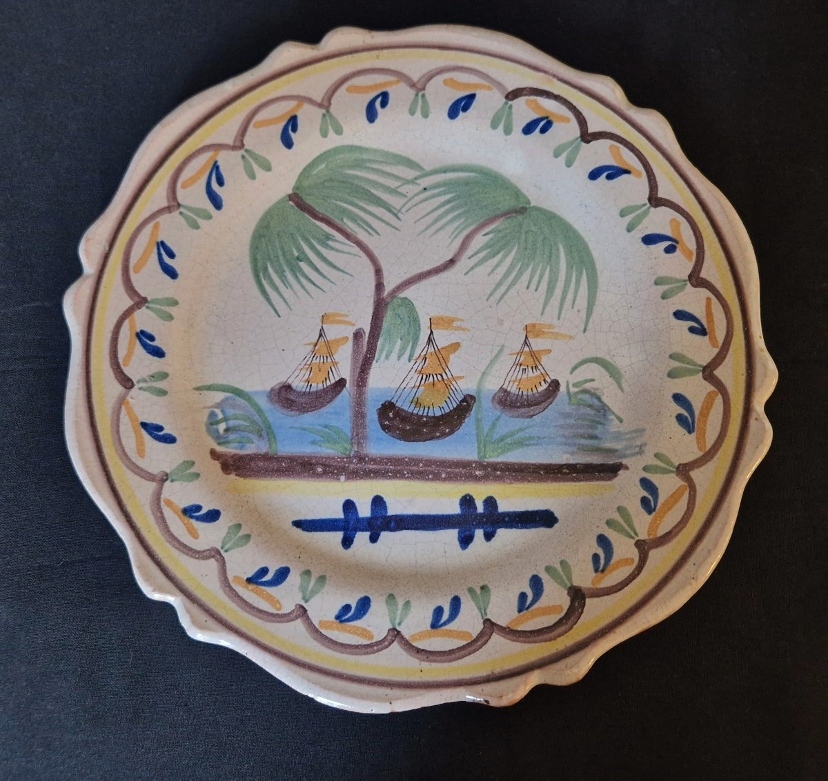 Plate - Nevers Earthenware, 19th Century