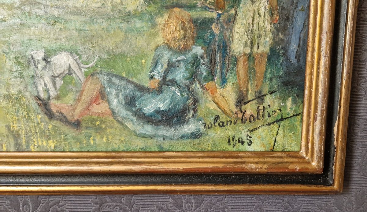 A Postwar Scene By Roland Pottier-photo-4