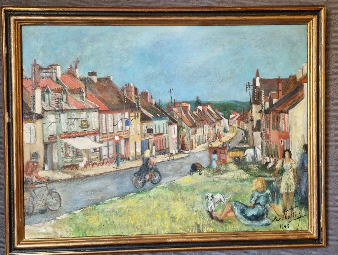 Scène de vie après guerre par Roland Pottier-photo-3