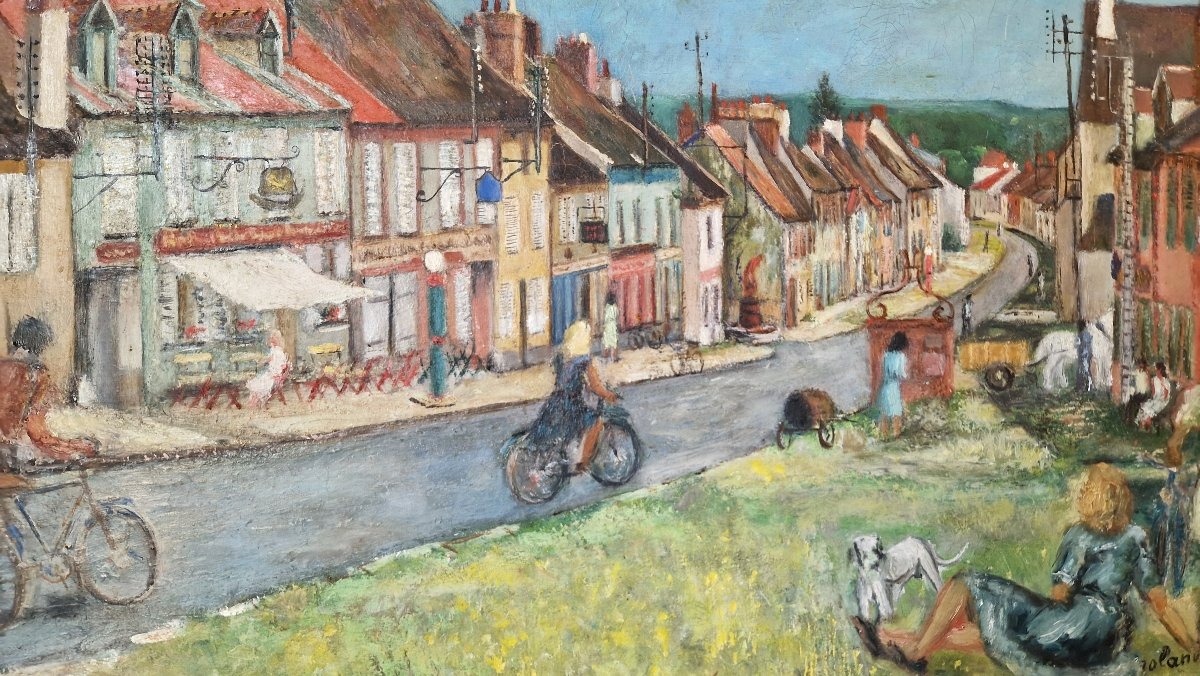 Scène de vie après guerre par Roland Pottier-photo-5