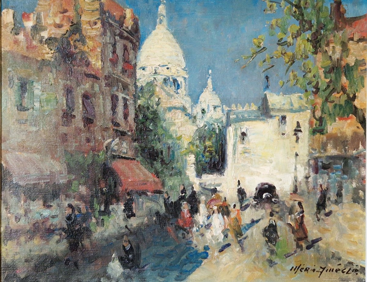 Place du Tertre - Mério AMÉGLIO (1897-1970) -photo-1