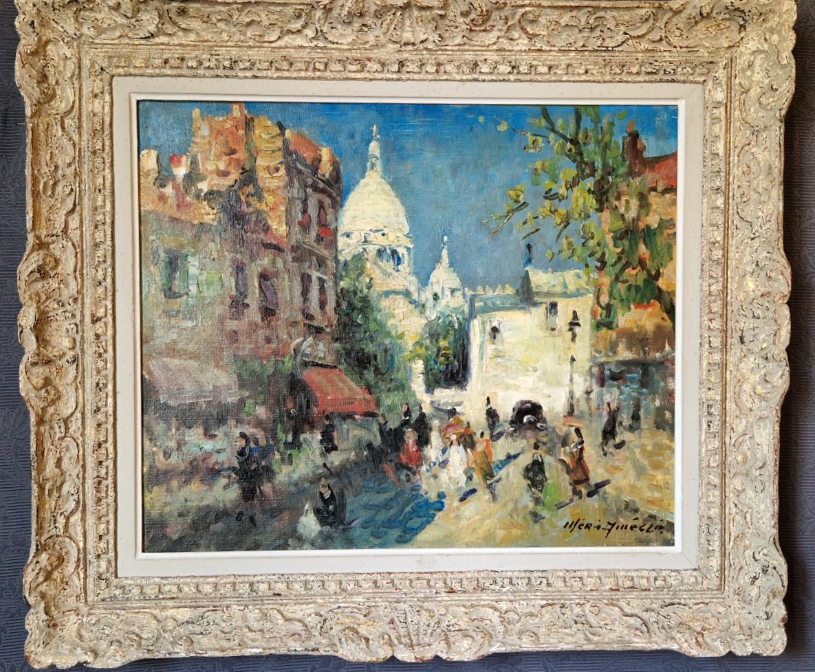 Place du Tertre - Mério AMÉGLIO (1897-1970) 