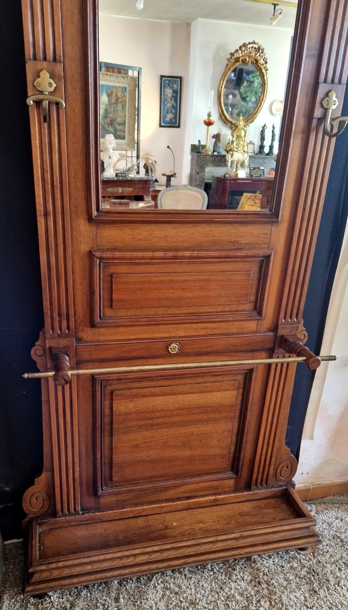 Vestiaire en noyer -photo-3