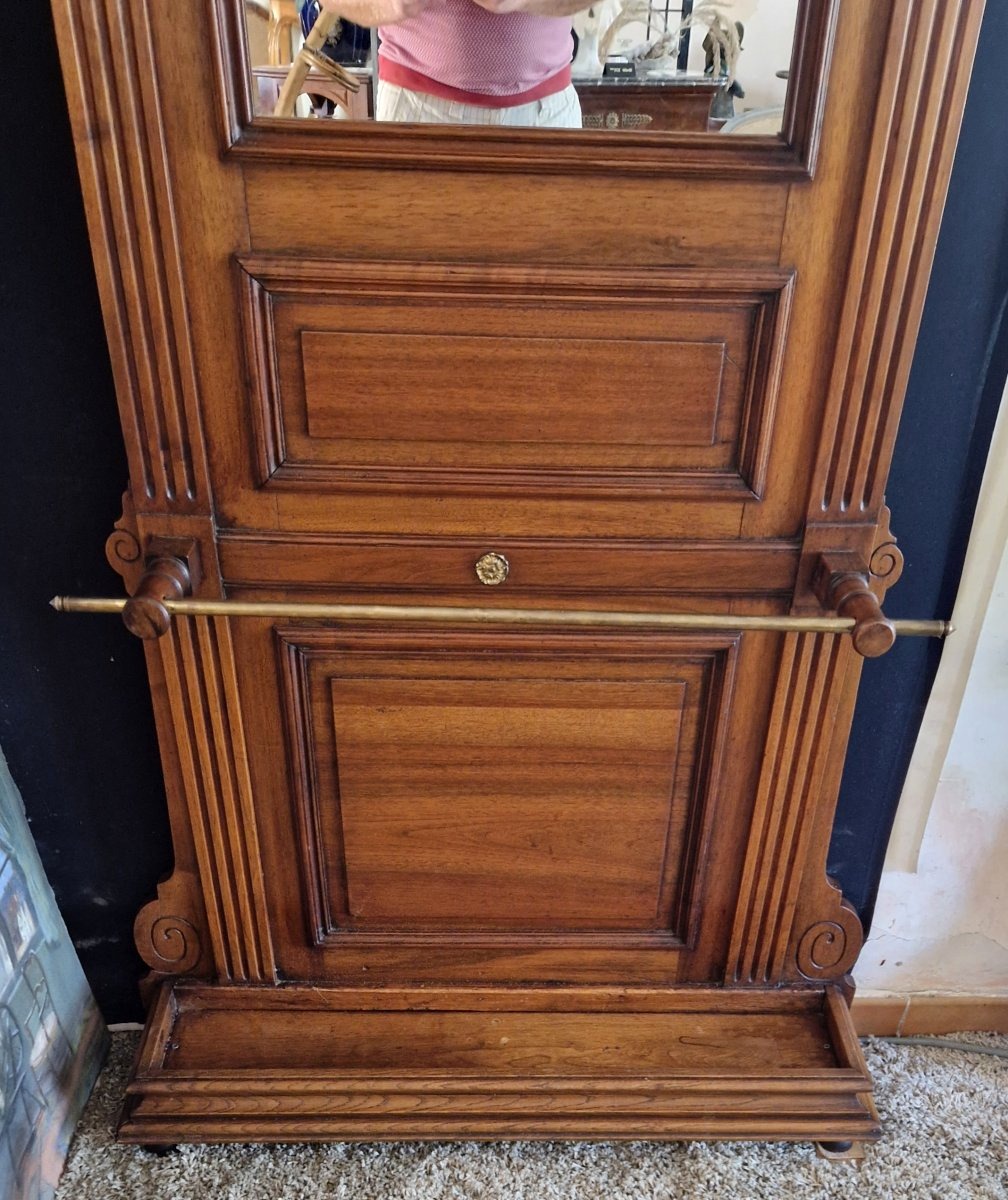 Vestiaire en noyer -photo-4